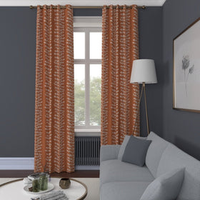 Buffalo Made to Measure Curtains Terracotta