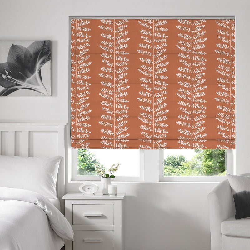 Buffalo Roman Blind Terracotta