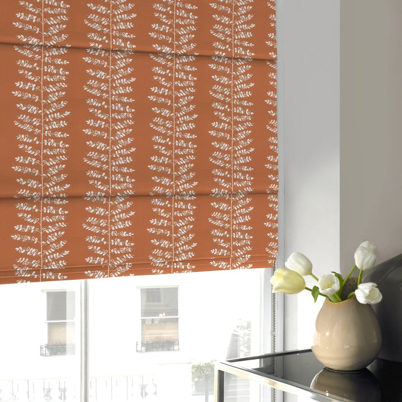 Buffalo Roman Blind Terracotta