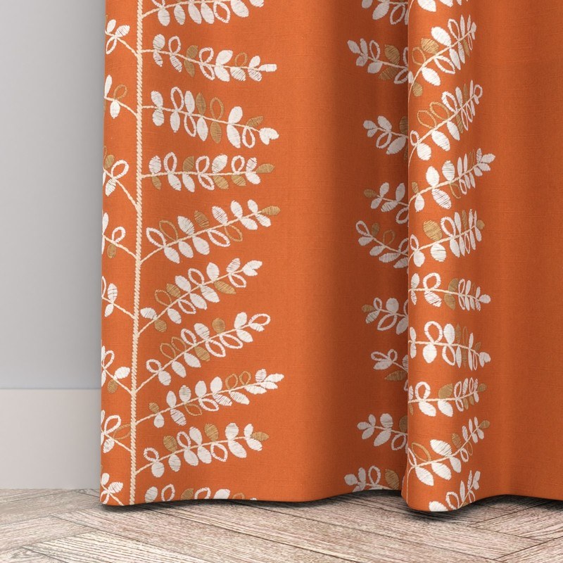 Buffalo Made to Measure Curtains Terracotta