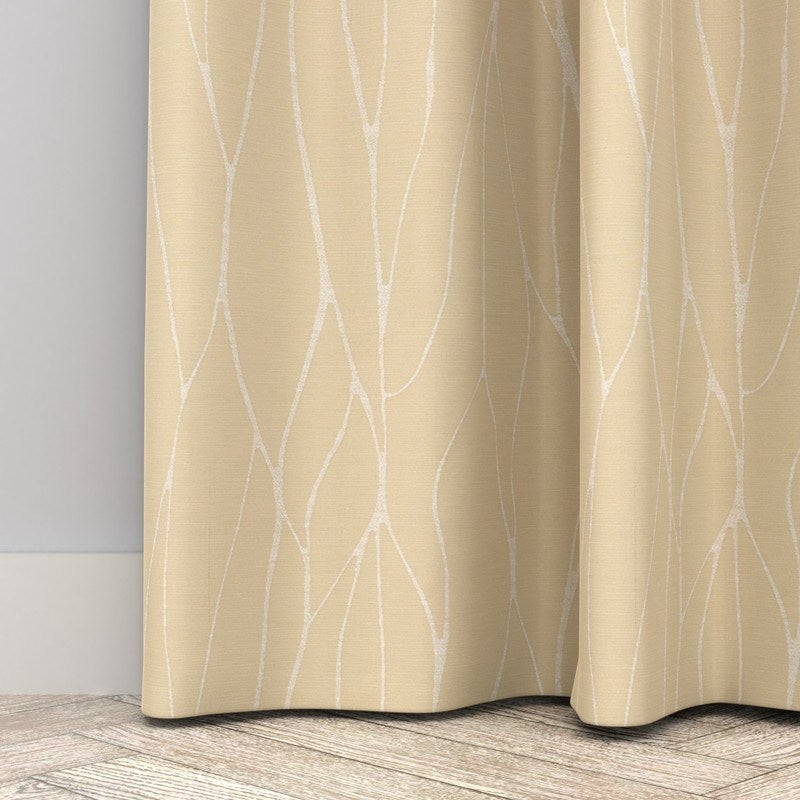 Burst Made to Measure Curtains Brass