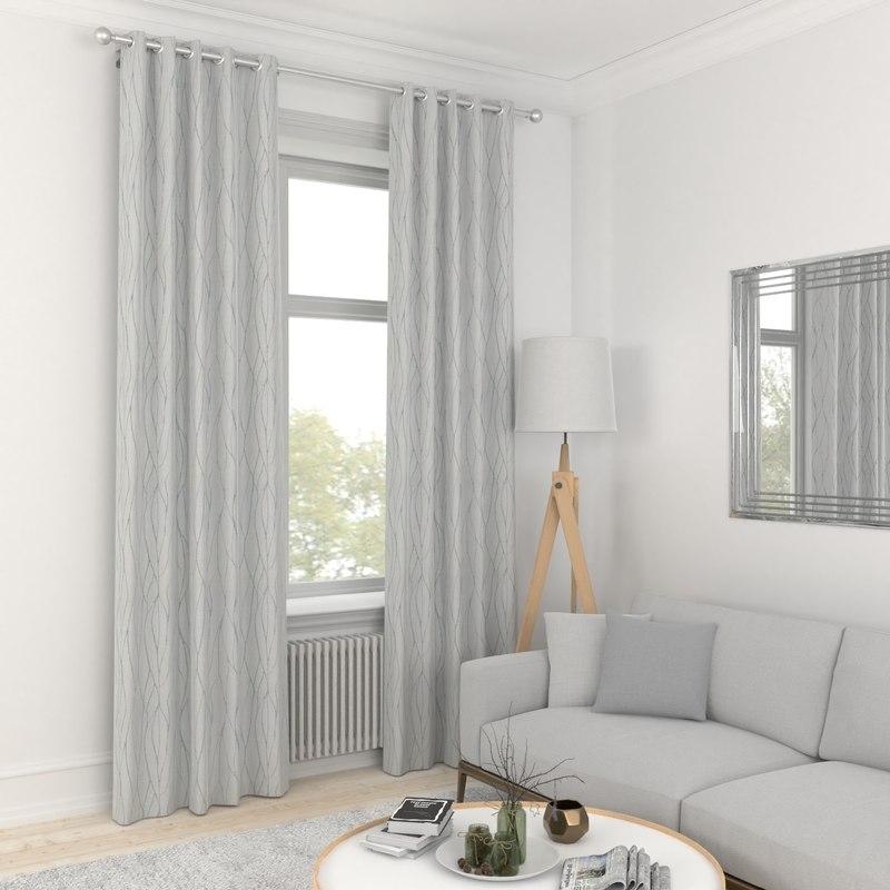 Burst Made to Measure Curtains Celadon