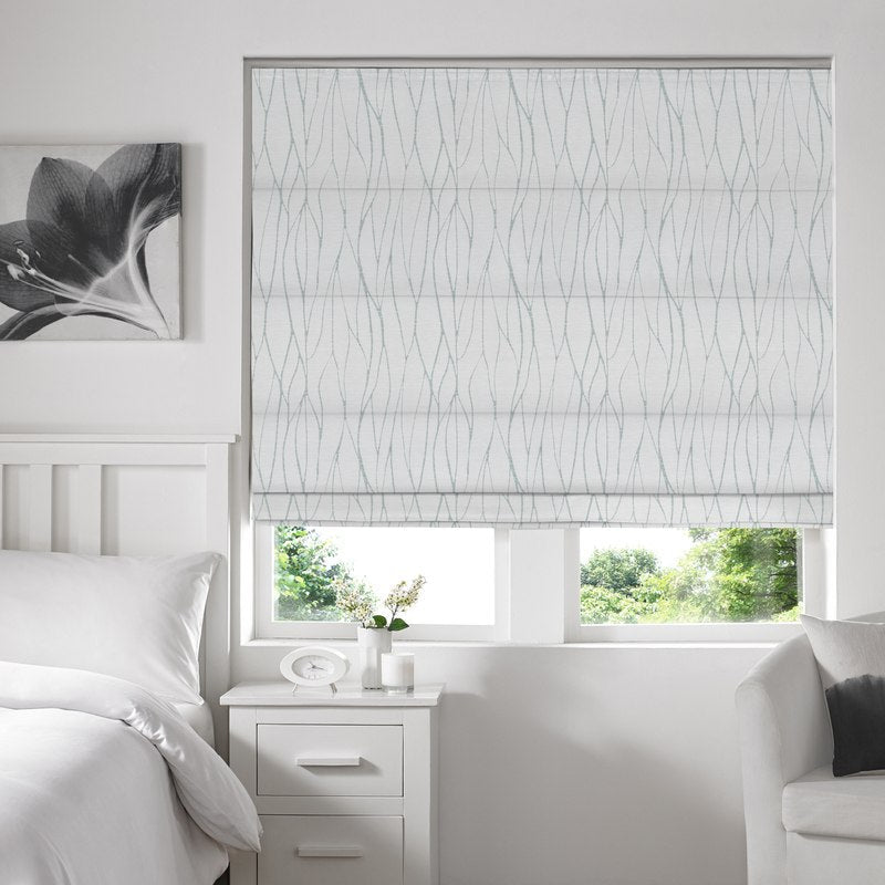 Burst Roman Blind Celadon