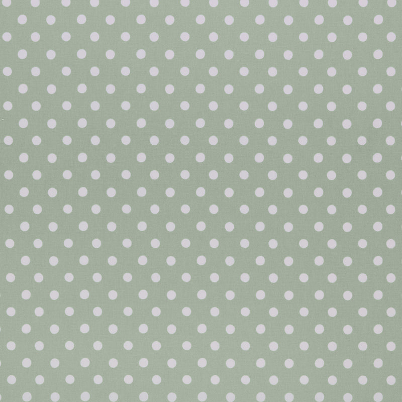 Cath Kidston Button Spot Fabric Aloe