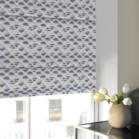 Carolina Roman Blind Indigo