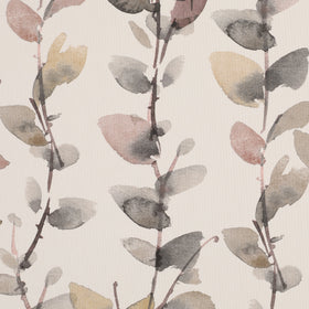 Chania Curtain Fabric Rust
