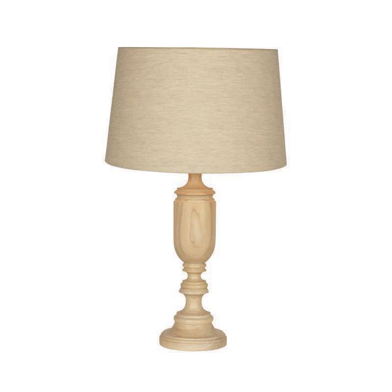 Chatsworth Table Lamp Limed Ash