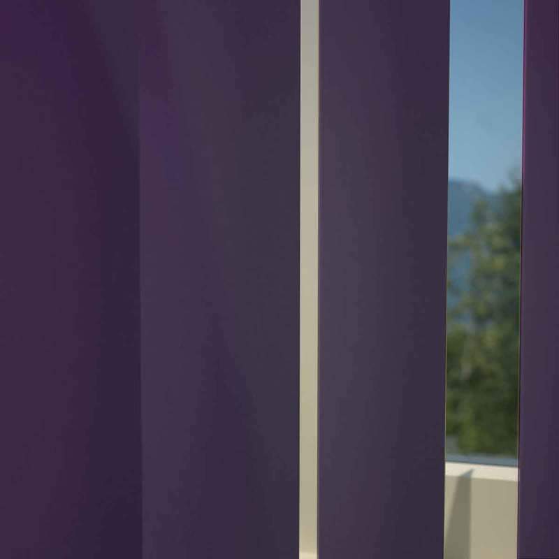 Chelsea Blackout Vertical Blind Passion