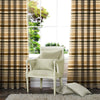 Chenille Stripe Made to Measure Curtains Beige