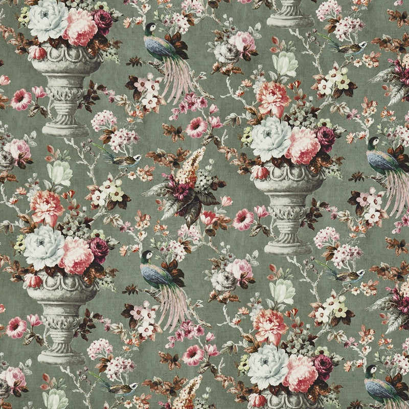Prestigious Textiles Clarence Fabric Laurel