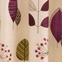 Cleo Ready Made Curtains Aubergine Filled Cushion 18"x18"