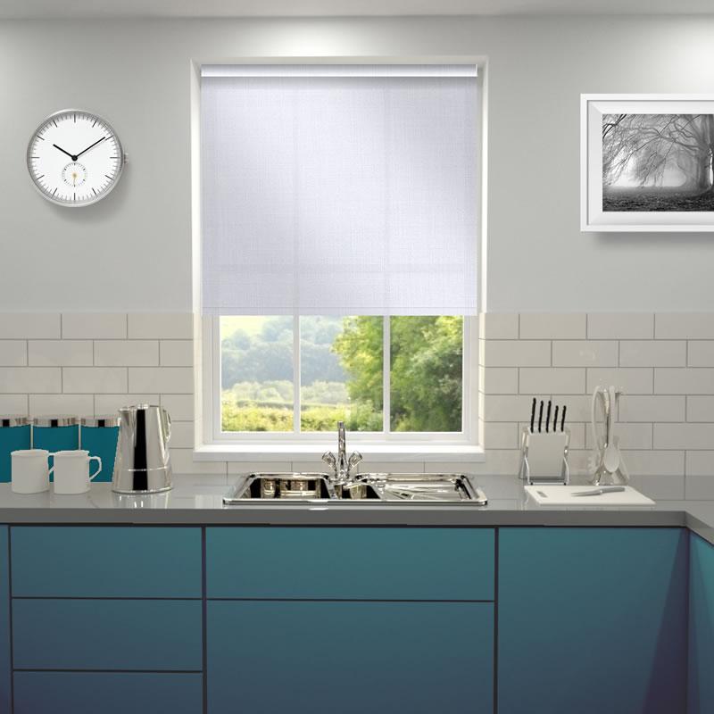 Comfort Sheer Plain Roller Blind Whisper