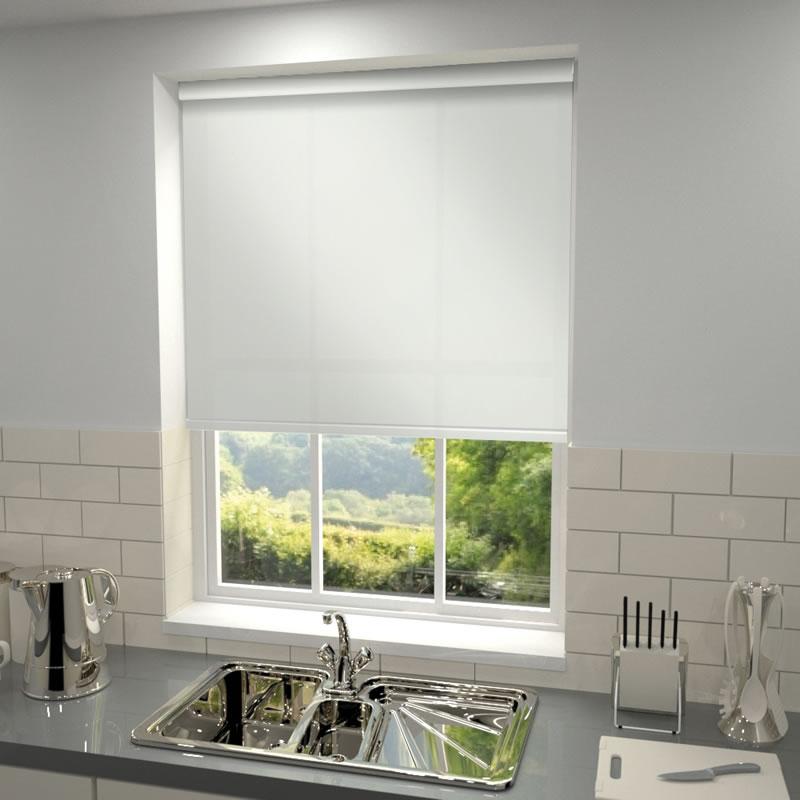 Comfort Sheer Plain Roller Blind Whisper