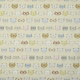 Cool Cats Curtain Fabric Multi