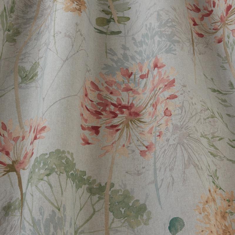 iLiv Country Journal Digitally Printed Fabric Blue Mist