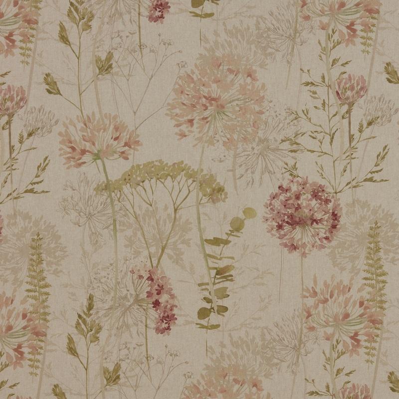 iLiv Country Journal Digitally Printed Fabric Rosa