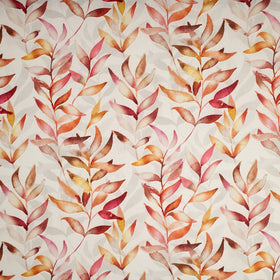 Cranmore Curtain Fabric Coral