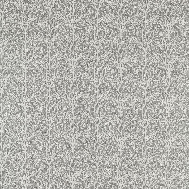 Croft Curtain Fabric Charcoal