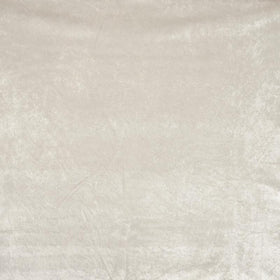 Heavy Crushed Bonded Velvet Fabric Ivory