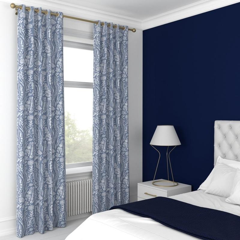 Curio Made to Measure Curtains Denim