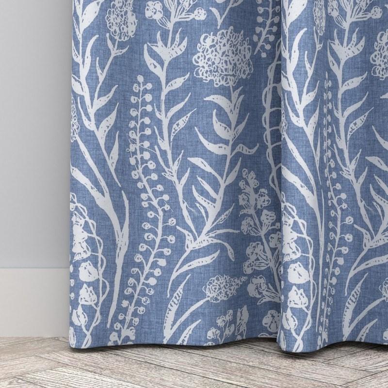 Curio Made to Measure Curtains Denim