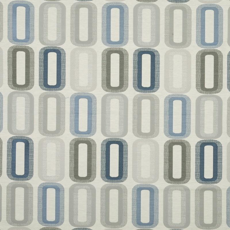 Dahl Fabric Blue