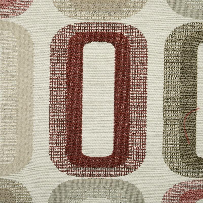 Dahl Fabric Rosso