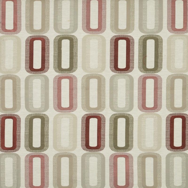 Dahl Fabric Rosso