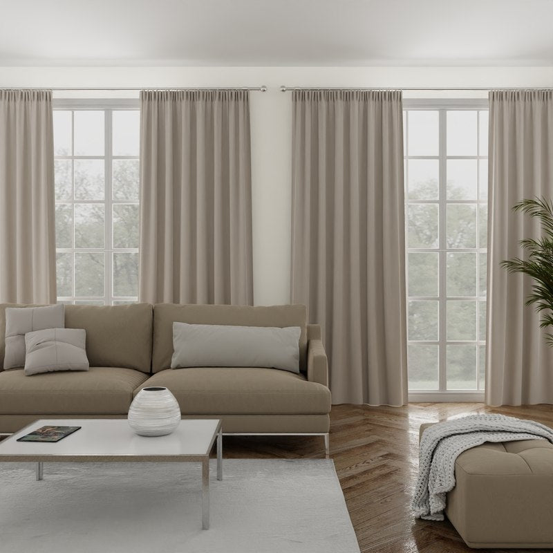 Dakota Made to Measure Curtains Sand