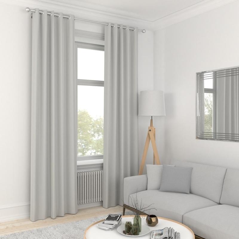 Dakota Made to Measure Curtains Silver
