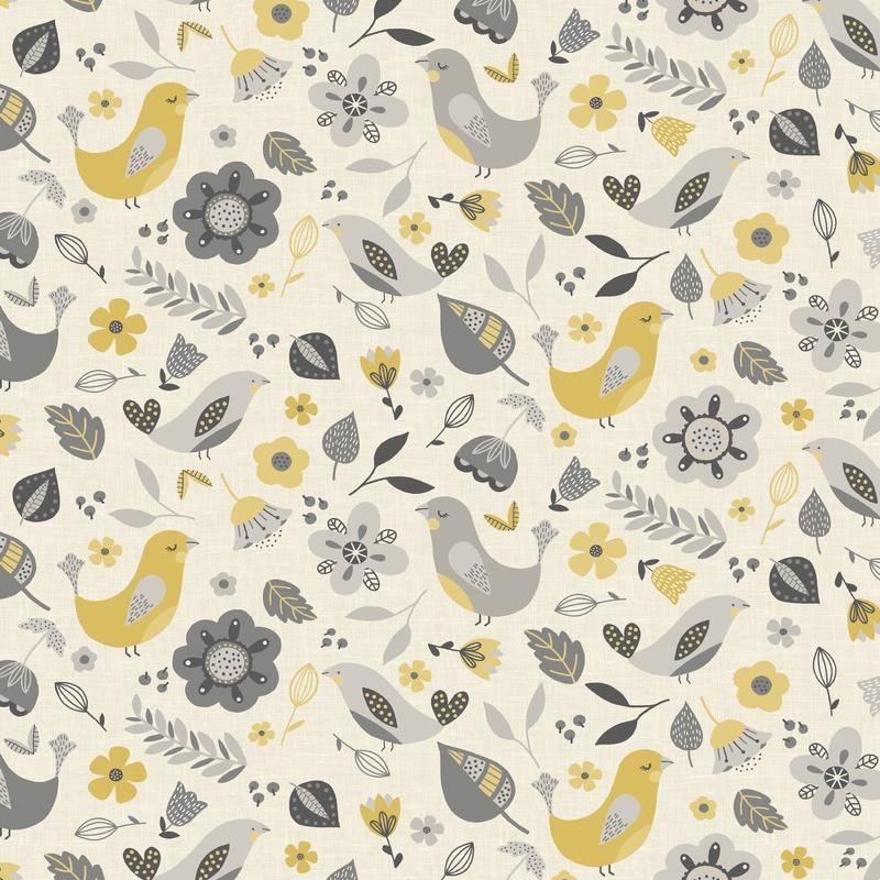Dalarna Curtain Fabric Ochre