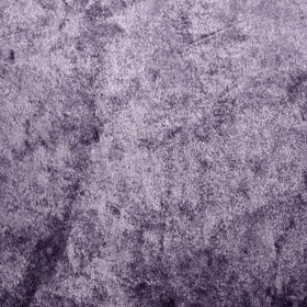 Heavy Crushed Bonded Velvet Fabric Plum
