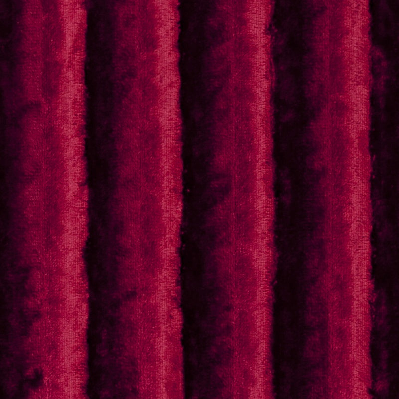 Rhythm Curtain Fabric Claret
