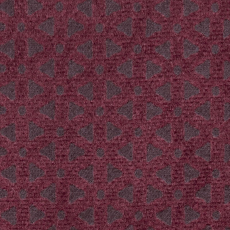 Clarke & Clarke Loreto Fabric Mulberry