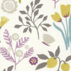 Clarke & Clarke Frida Fabric Heather/Olive