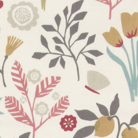 Frida Curtain Fabric Pastel