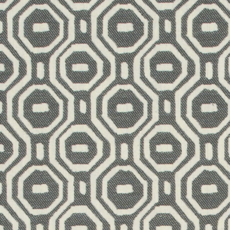 Clarke & Clarke Gotska Fabric Charcoal