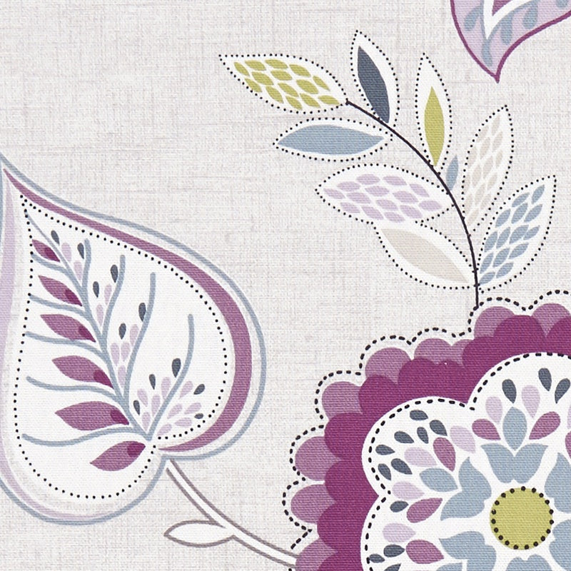 Clarke & Clarke Octavia Fabric Damson
