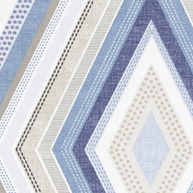 Clarke & Clarke Terrazzo Fabric Denim