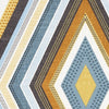 Clarke & Clarke Terrazzo Fabric Teal / Spice