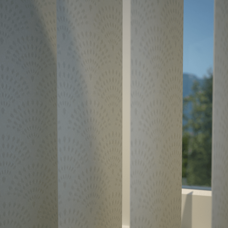 Petrichor Vertical Blind Chiffon