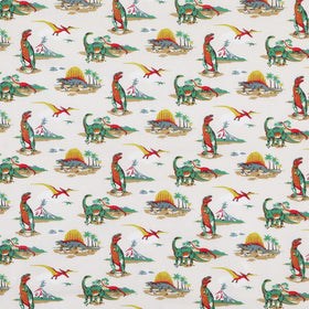 Cath Kidston Dino PVC Fabric Multi