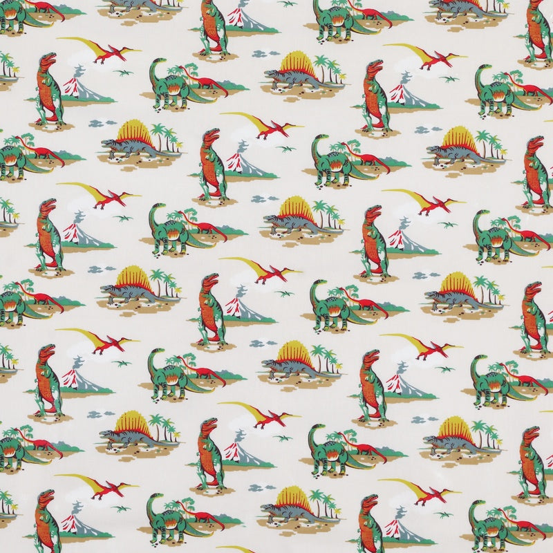Cath Kidston Dino PVC Fabric Multi