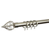 Divine 28mm Curtain Pole Satin Silver