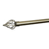 Divine 28mm Eyelet Curtain Pole Antique Brass