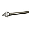 Divine 28mm Eyelet Curtain Pole Graphite