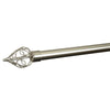 Divine 28mm Eyelet Curtain Pole Satin Silver
