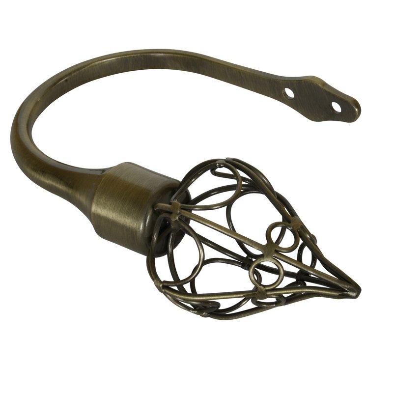 Divine 28mm Curtain Pole Antique Brass