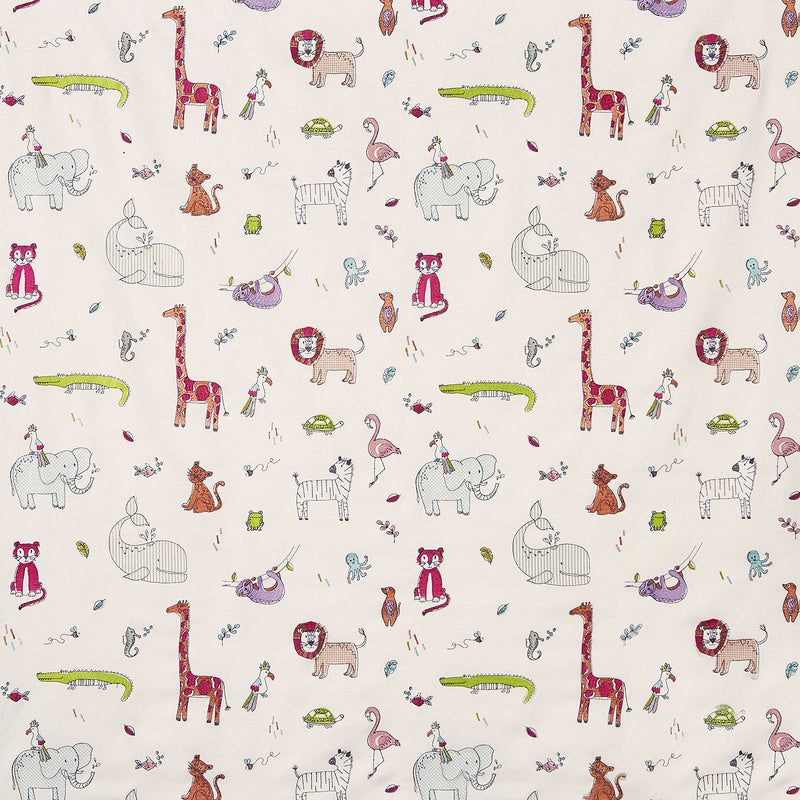 Prestigious Textiles Doodle Fabric Rainbow