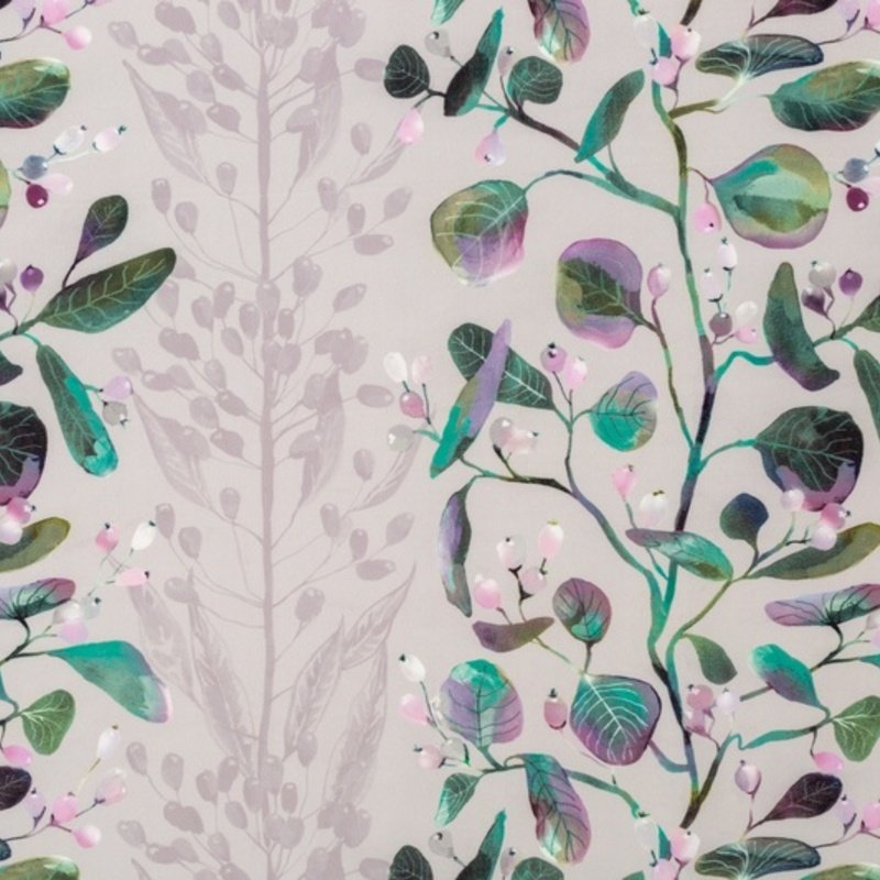 Linda Barker Dottie's Love Velvet Fabric Blush